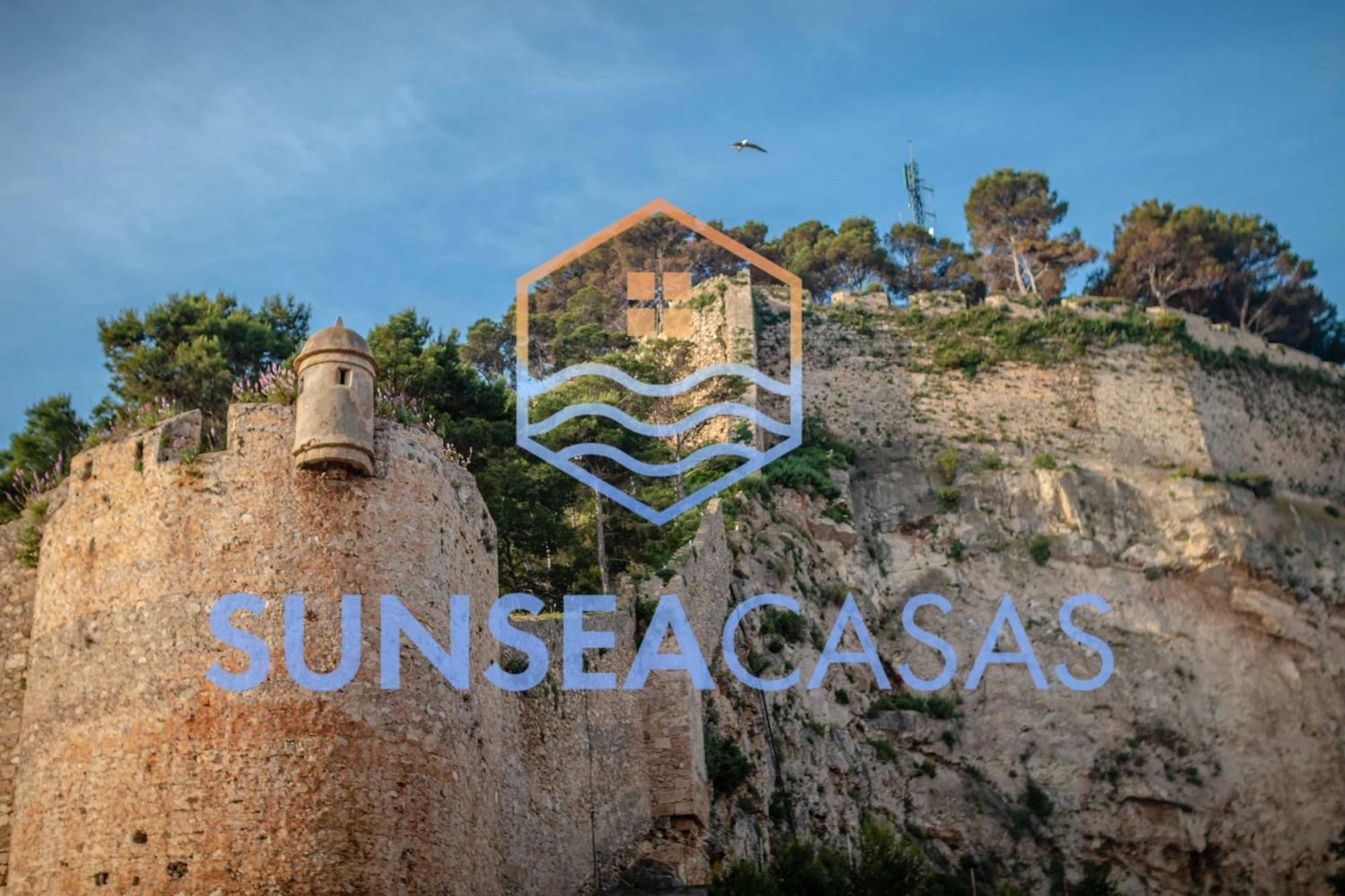 Brisa de Mar vistas al castillo Dénia Exterior foto