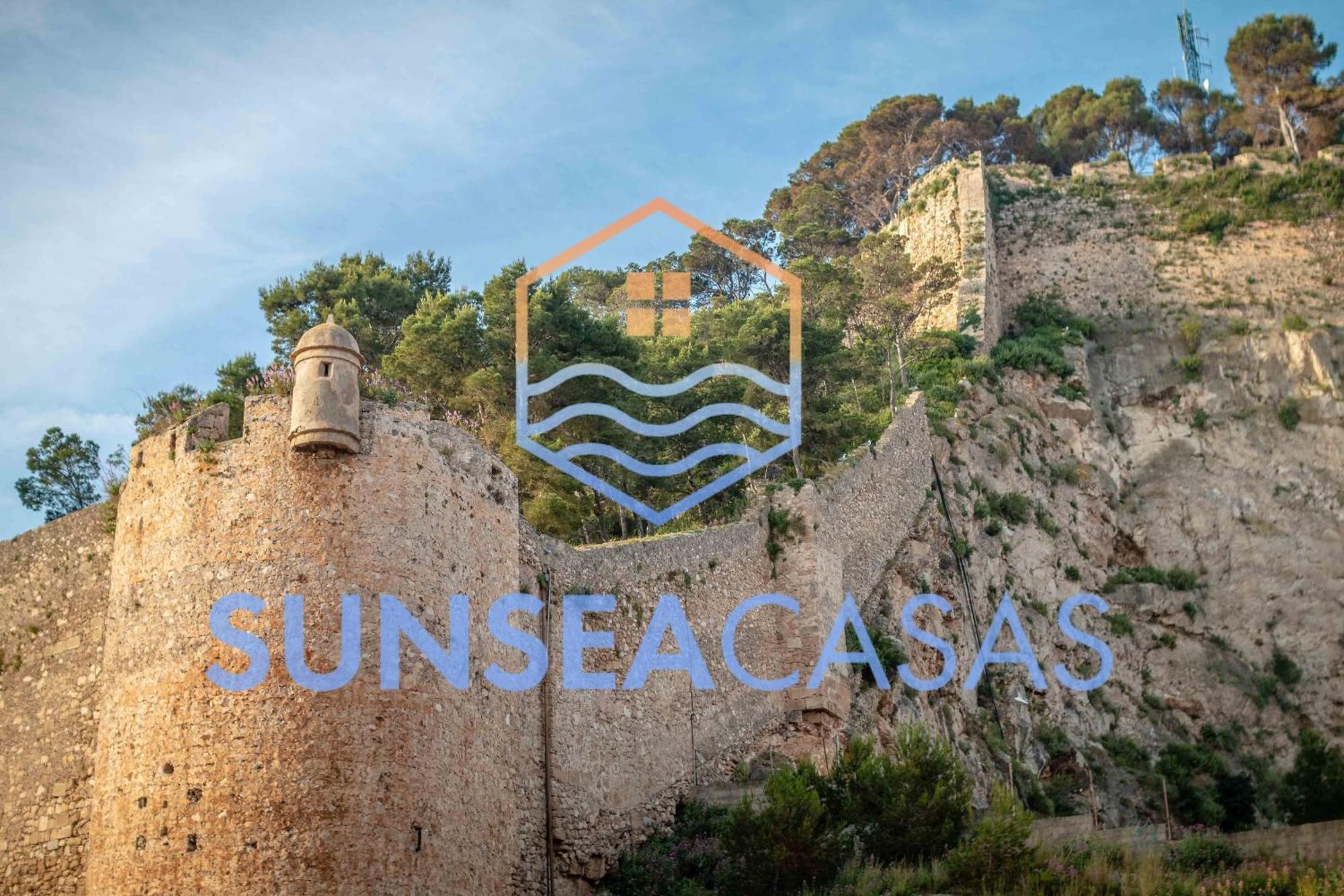 Brisa de Mar vistas al castillo Dénia Exterior foto